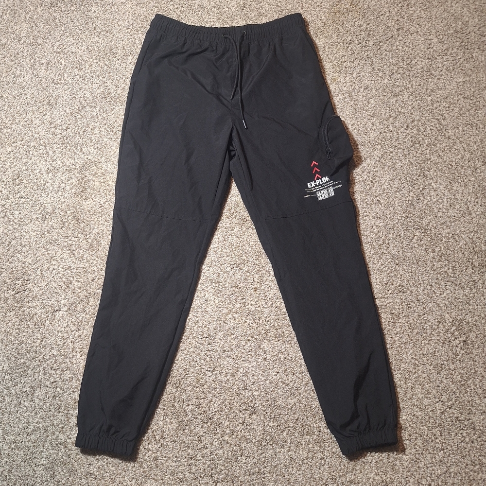 SOC State of Crew Pants Mens Large Black Outdoor Adventure Hiking Cargo